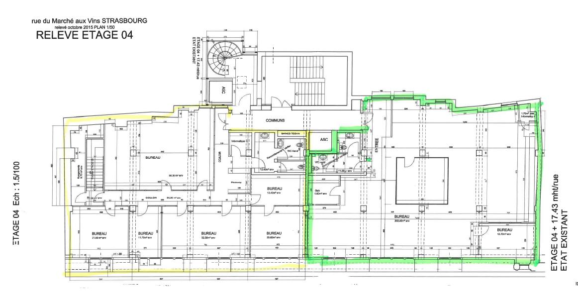 Bureau Strasbourg 455m² Location bureau Strasbourg Bas-Rhin OLBUR2203504 23